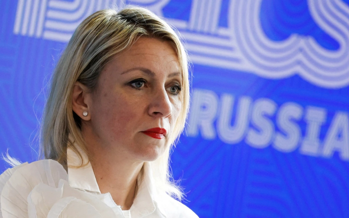 Người phát ngôn Bộ Ngoại gia Nga, Maria Zakharova. Ảnh: Reuters