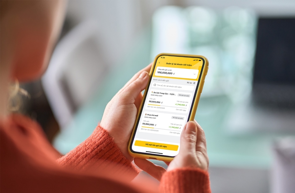 Gửi tiết kiệm online trên PVConnect giúp khách hàng chủ động trong quản lý tài chính cá nhân