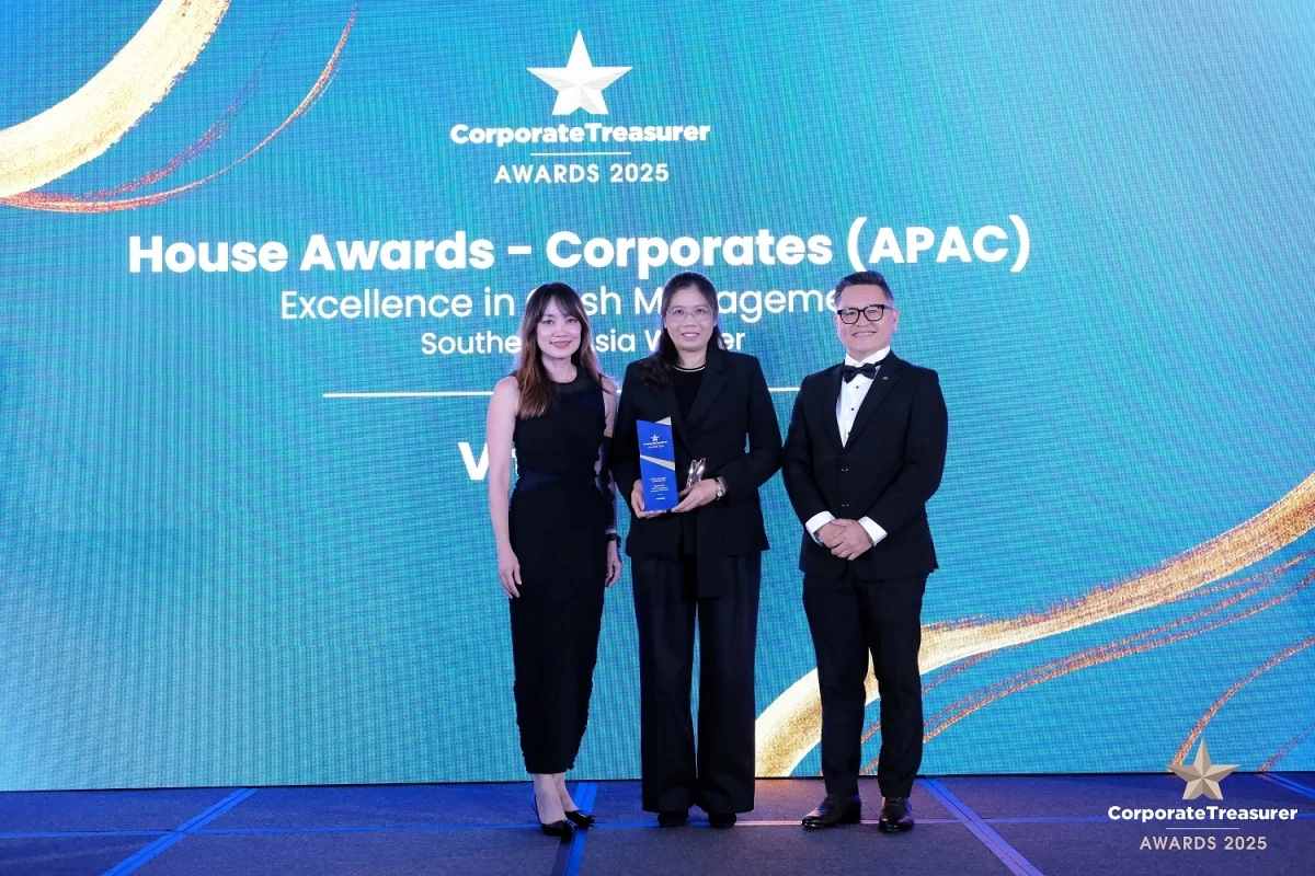 VitaDairy là đại diện Việt Nam duy nhất được vinh danh tại hạng mục Quản trị Dòng tiền Xuất sắc