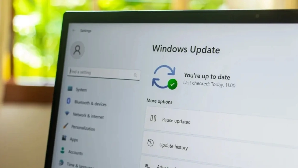 Người dùng có thể kiểm tra bản cập nhật trong ứng dụng Settings của Windows.