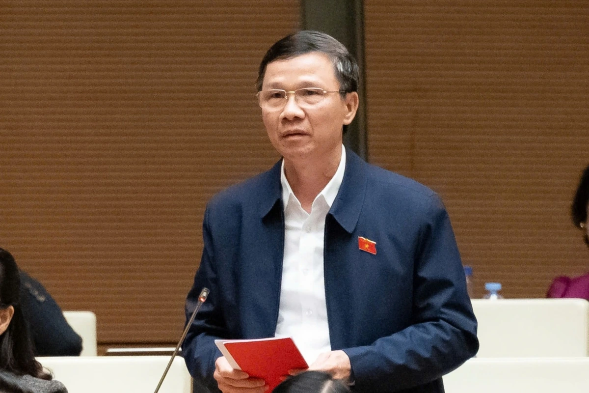 Đại biểu Nguyễn Văn Thi, đoàn Bắc Ninh (Ảnh: Quốc hội)