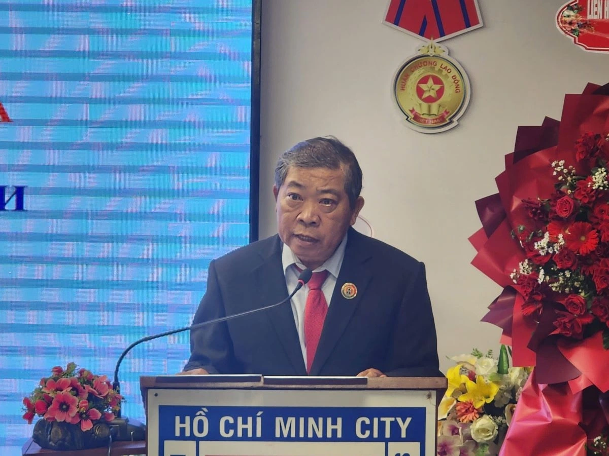 Ông Huỳnh Minh Nhân, Chủ tịch Hội Hữu nghị Việt – Nga TP.HCM