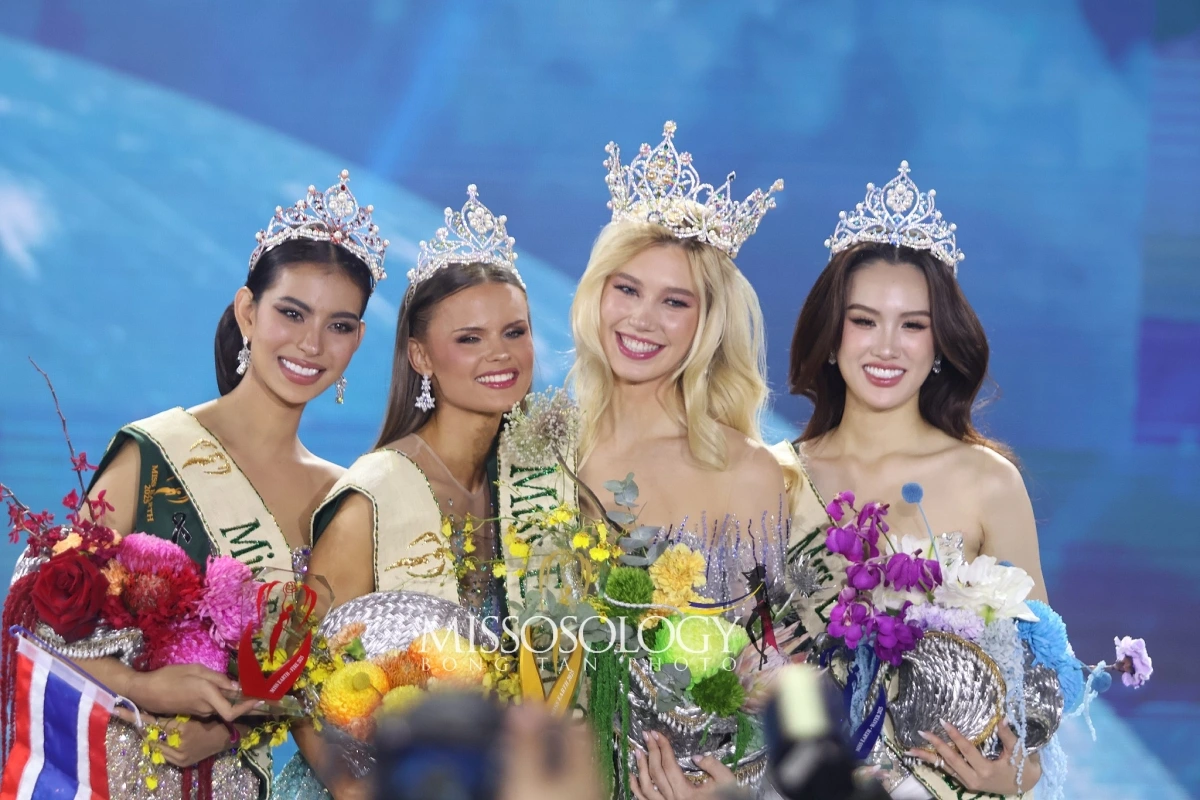 Top 4 Miss Earth 2025