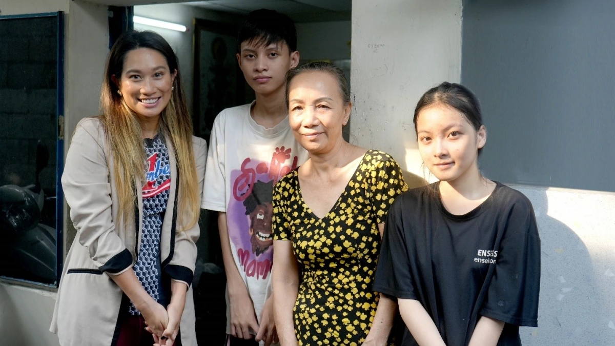 Những chuyến xe yêu thương của Công ty Tân Hiệp Phát đều đặn lăn bánh đến thăm và động viên gia đình 3 bà cháu