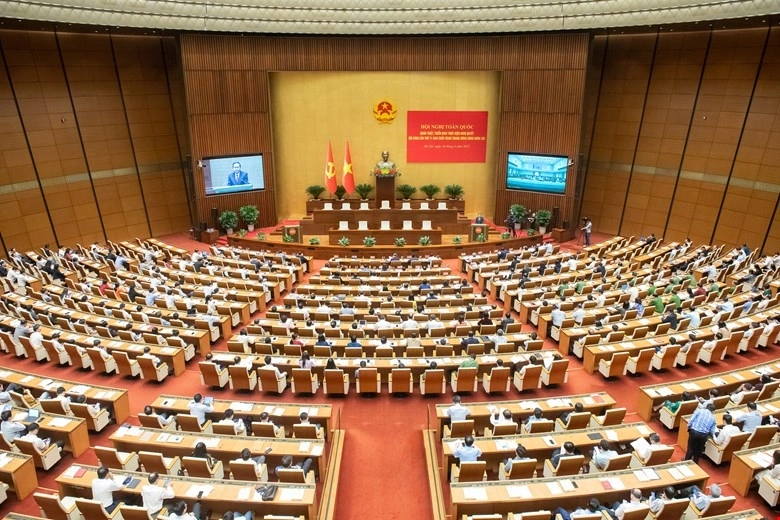 Hội nghị toàn quốc quán triệt Chỉ thị của Bộ Chính trị, triển khai công tác bầu cử đại biểu Quốc hội khóa XVI và đại biểu Hội đồng nhân dân các cấp nhiệm kỳ 2026-2031 sẽ diễn ra tại Hội trường Diên Hồng, Nhà Quốc hội. Ảnh minh họa