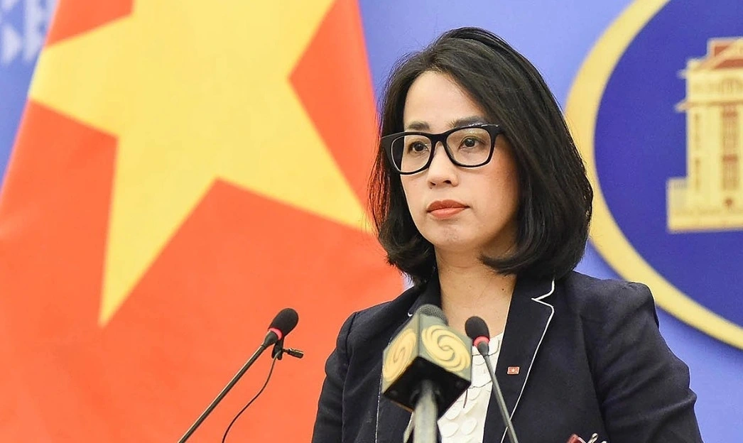Người phát ngôn Bộ Ngoại giao Việt Nam Phạm Thu Hằng. Ảnh: Bộ Ngoại giao