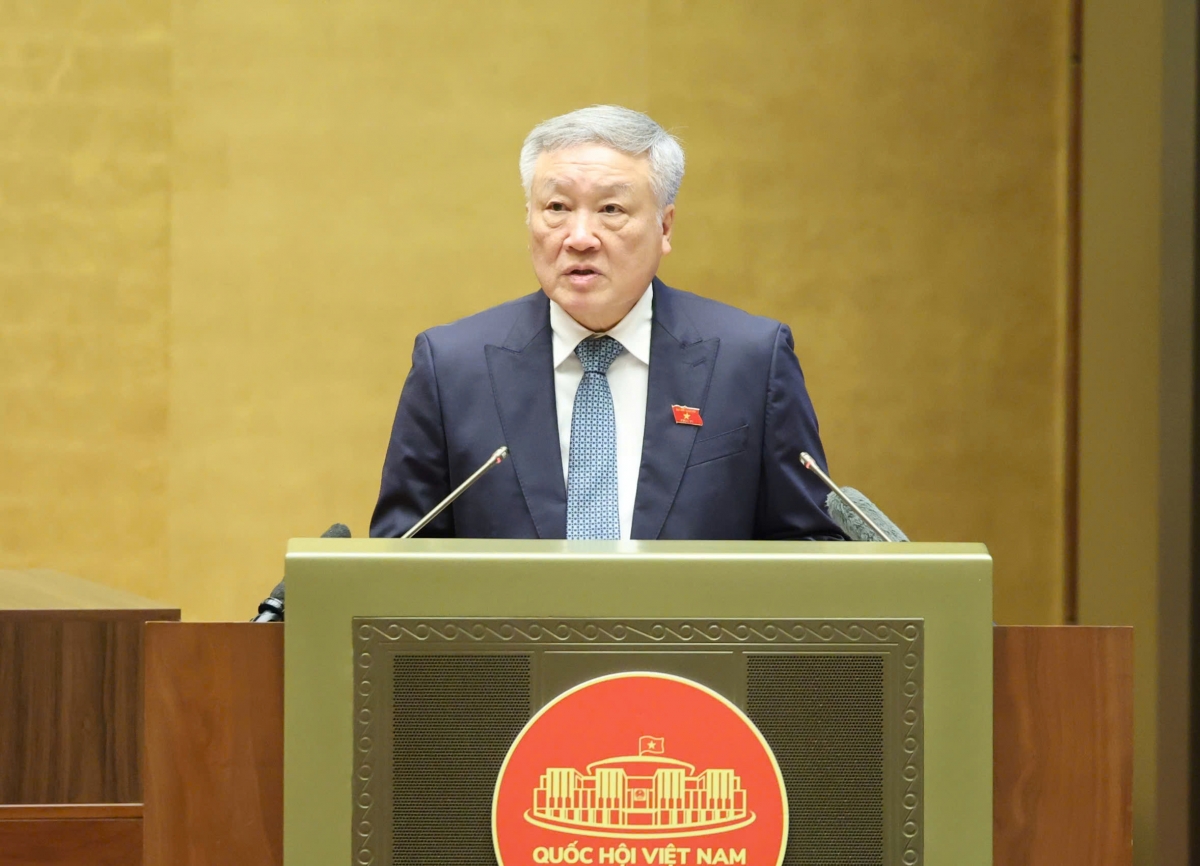 Phó Thủ tướng Thường trực Nguyễn Hòa Bình trình bày Chỉ thị của Thủ tướng Chính phủ về tổ chức cuộc bầu cử