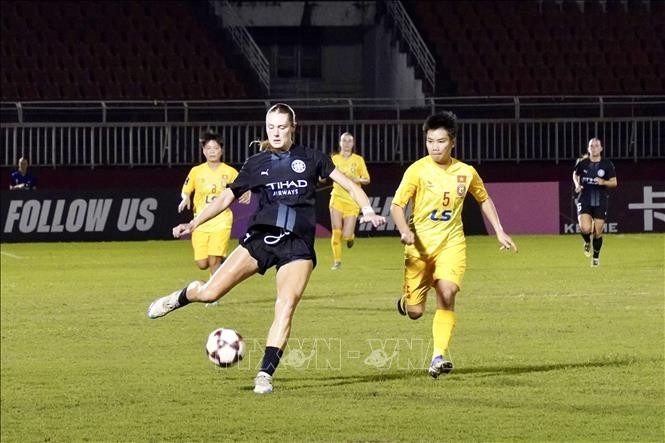 Melbourne City (Australia) defeat Ho Chi Minh City 3-0 in the final Group A match of the 2025–2026 AFC Women’s Club Championship