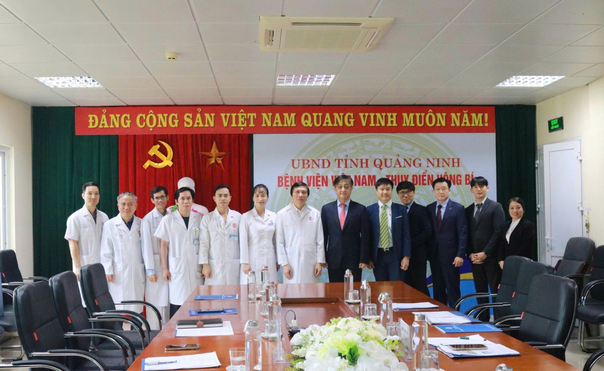 Hai bệnh viện cùng thống nhất đẩy mạnh các hoạt động thúc đẩy trao đổi chuyên môn và hợp tác đào tạo