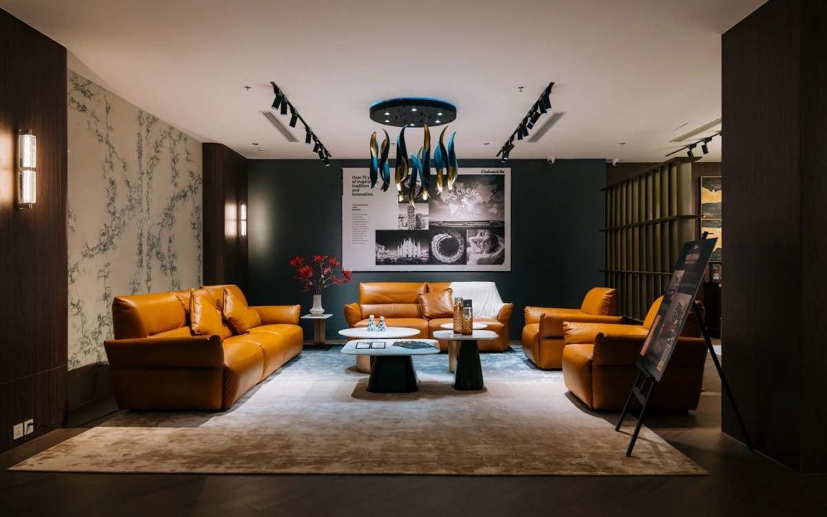 Không gian trưng bày tại Kenli Flagship Showroom