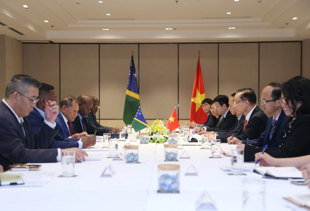 Toàn cảnh buổi Hội đàm