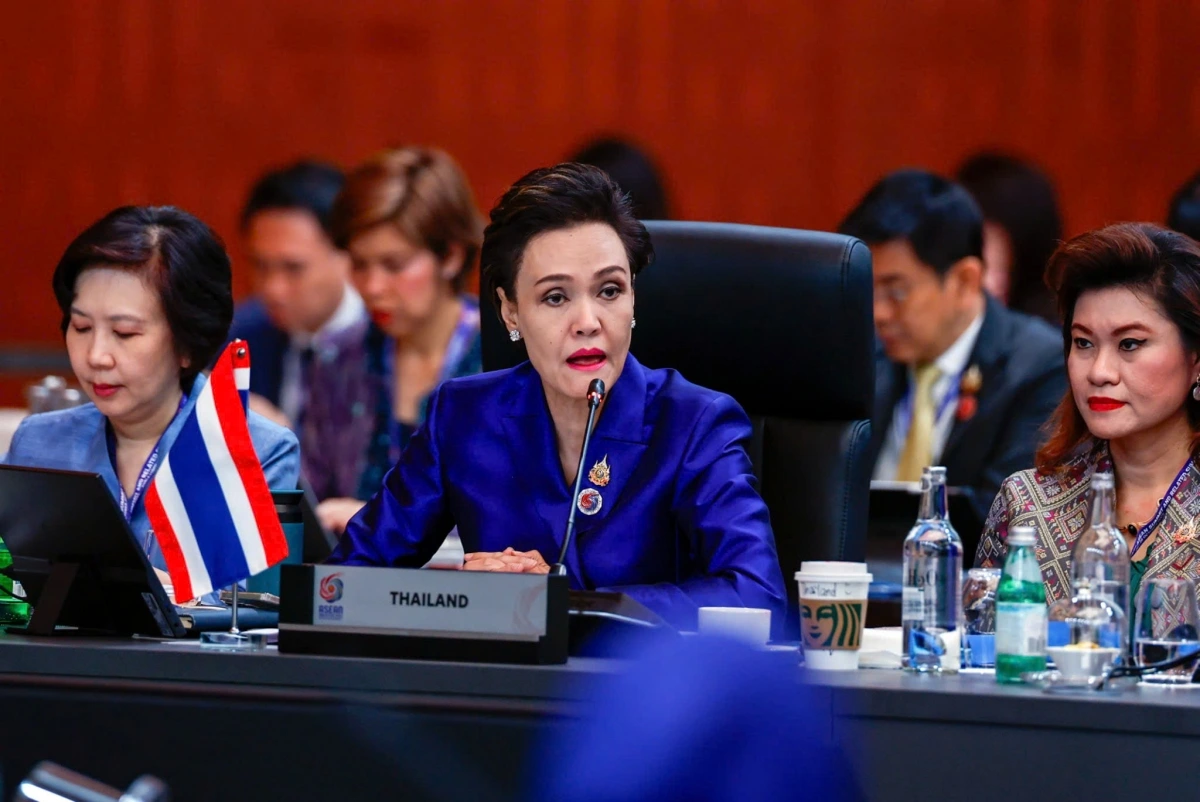 Bộ trưởng Thương mại Thái Lan Suphajee Suthumpun. Ảnh: VOV Bangkok