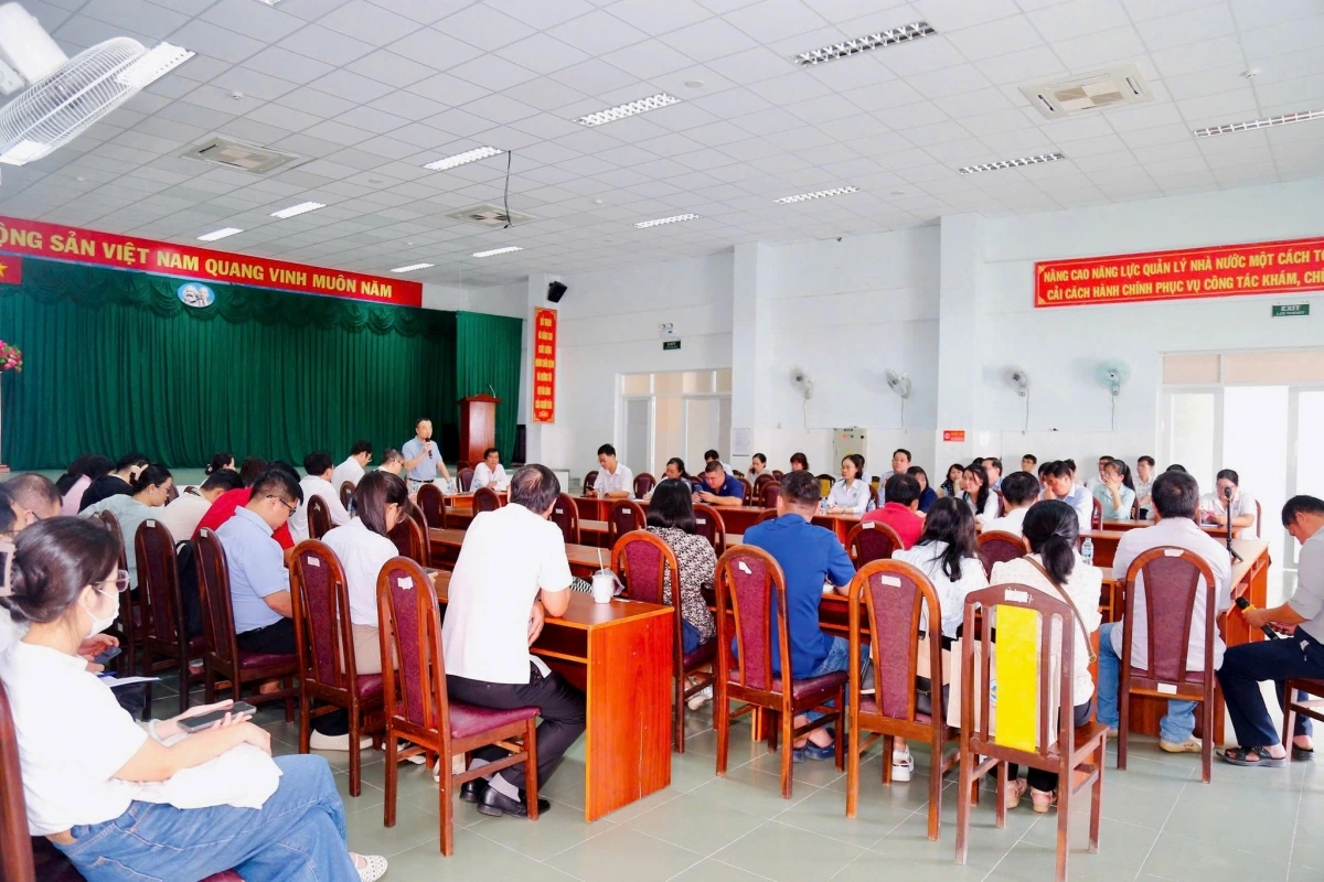 BV Từ Dũ cùng 8 bệnh viện tiếp nhận bàn giao BV Cần Giờ (Ảnh: BV Từ Dũ)