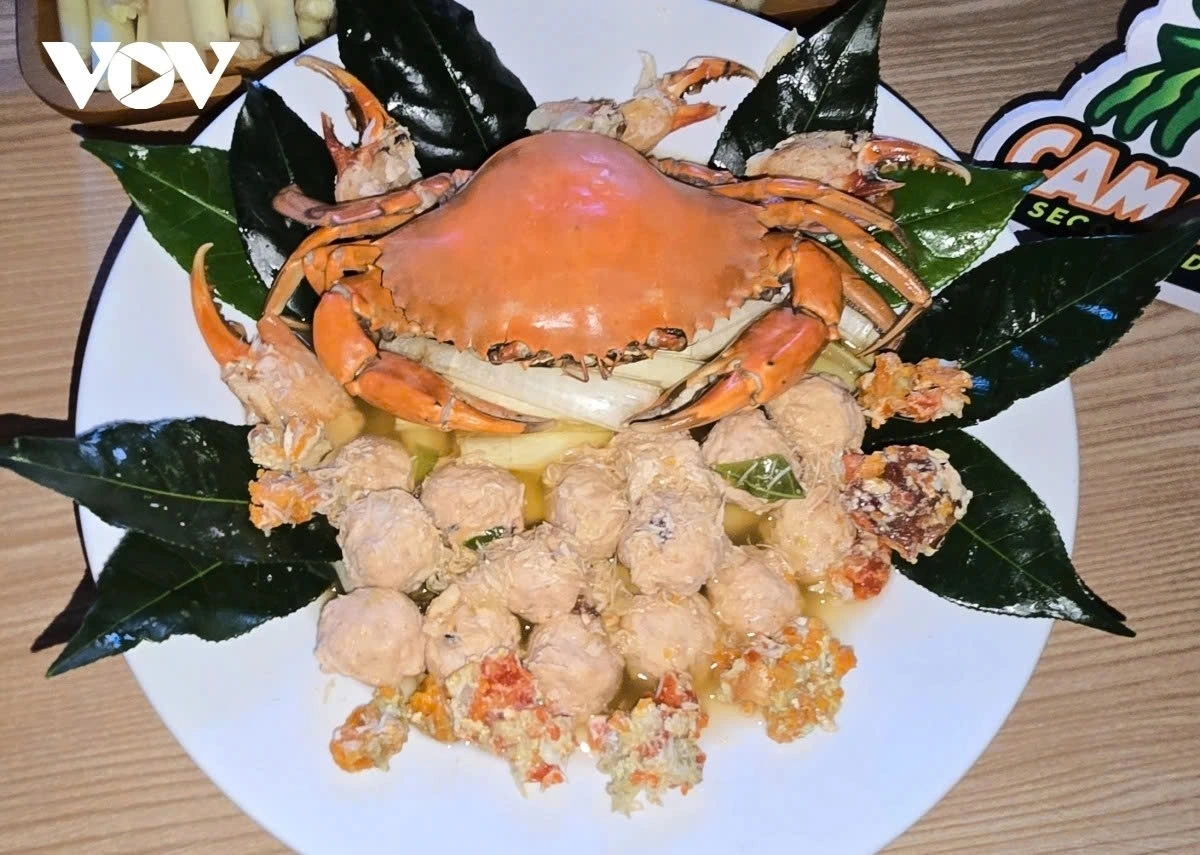Chefs from all over the country have created delicious dishes, most of which come from crab.