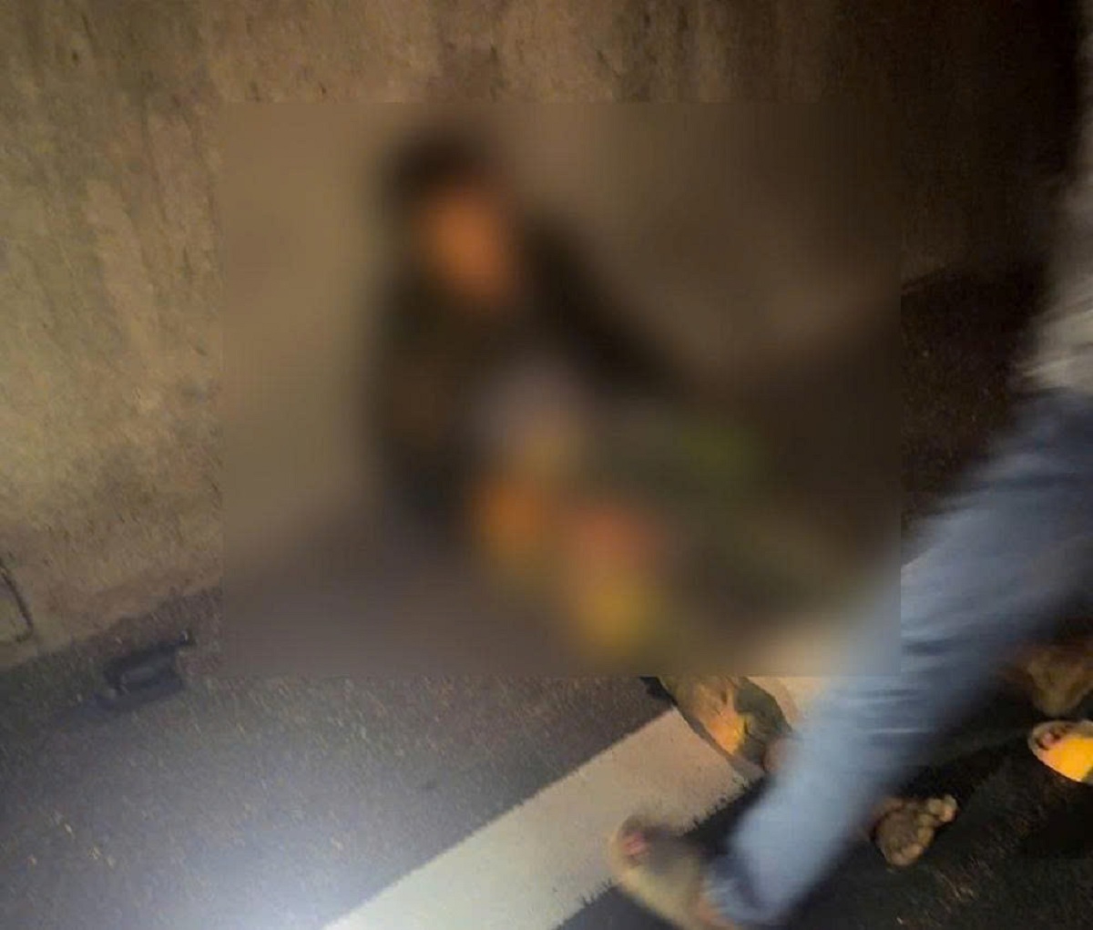 Hiện trường vụ tai nạn. Ảnh: C.A