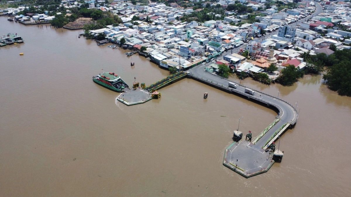 Xây dựng cầu Cát Lái thay phà (Ảnh: CTV)