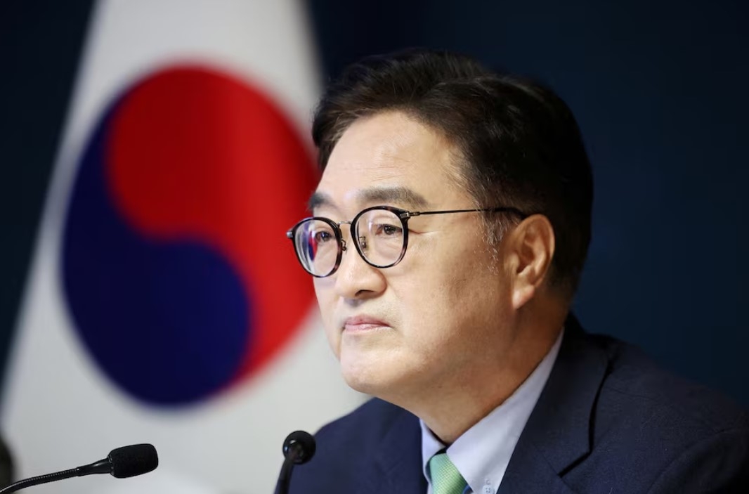 Chủ tịch Quốc hội Đại Hàn Dân Quốc Woo Won Shik. Ảnh: Reuters