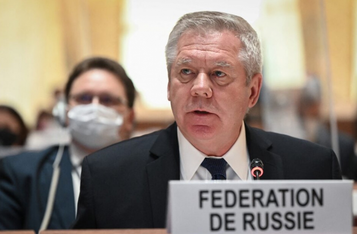 Đại diện thường trực của Nga tại trụ sở Liên hợp quốc Gennady Gatilov. Ảnh: Reuters
