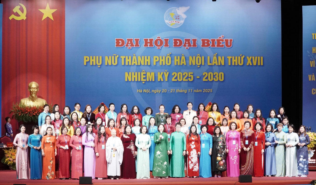 Hội phụ nữ Thủ đô khóa XVII ra mắt đại hội