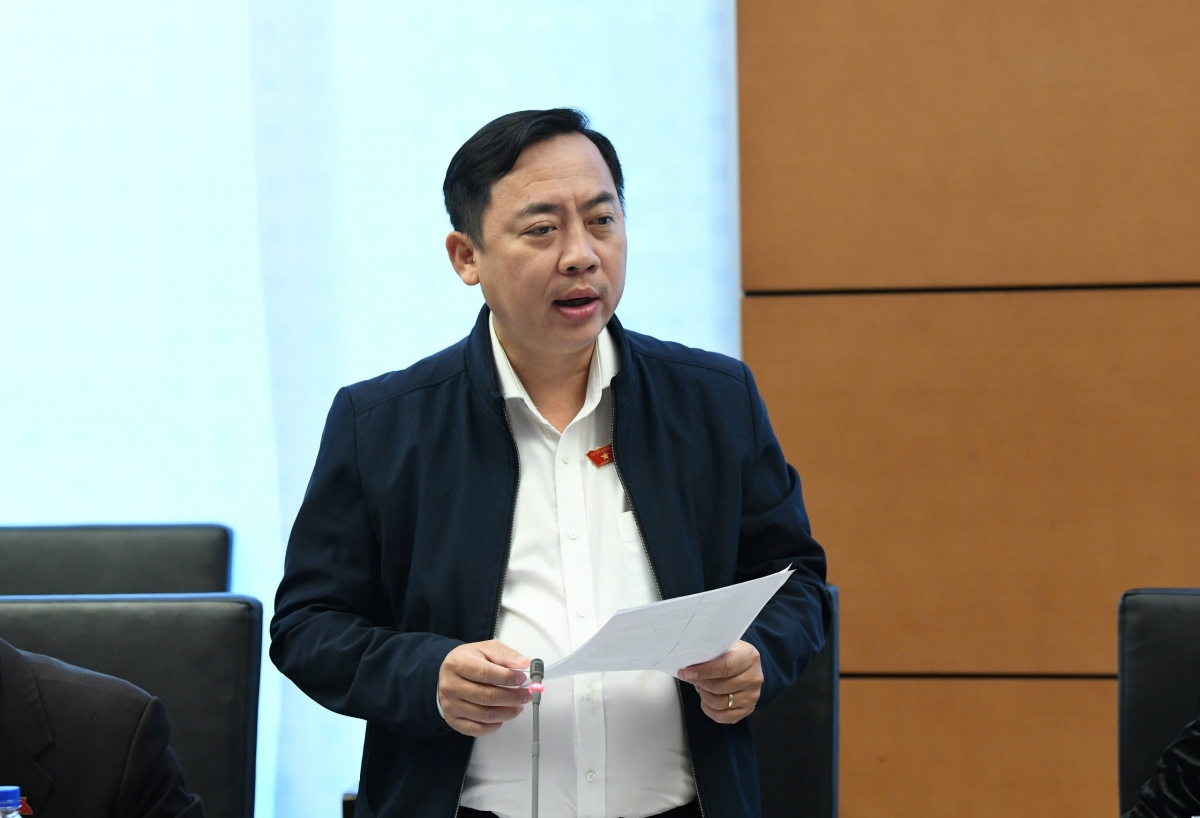 Đại biểu Đào Chí Nghĩa, đoàn Cần Thơ (Ảnh: Quốc hội)