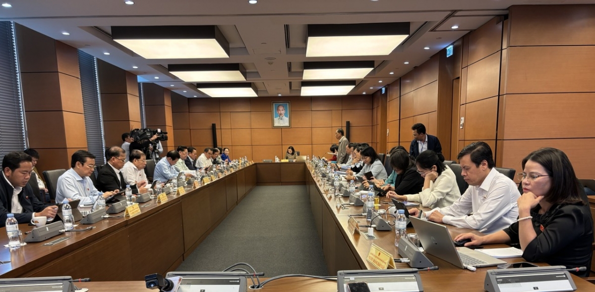 Đoàn ĐBQH thành phố Hồ Chí Minh tại phiên thảo luận tổ chiều ngày 5/11.