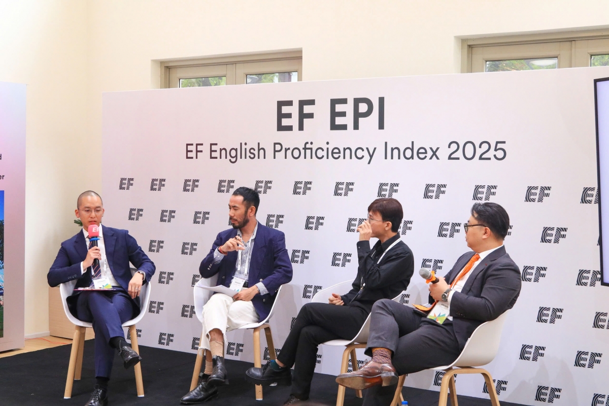Họp báo "Công bố Chỉ số Thông Thạo Anh Ngữ EF EPI 2025" (ảnh: BTC)