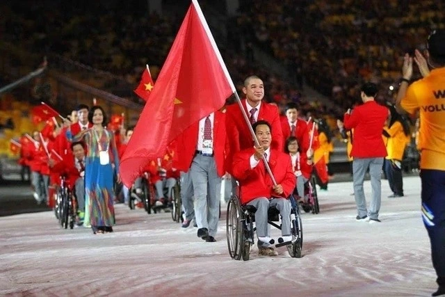 Powerlifter Le Van Cong continues to participate in 2025 ASEAN Para Games
(Photo: Internet)
