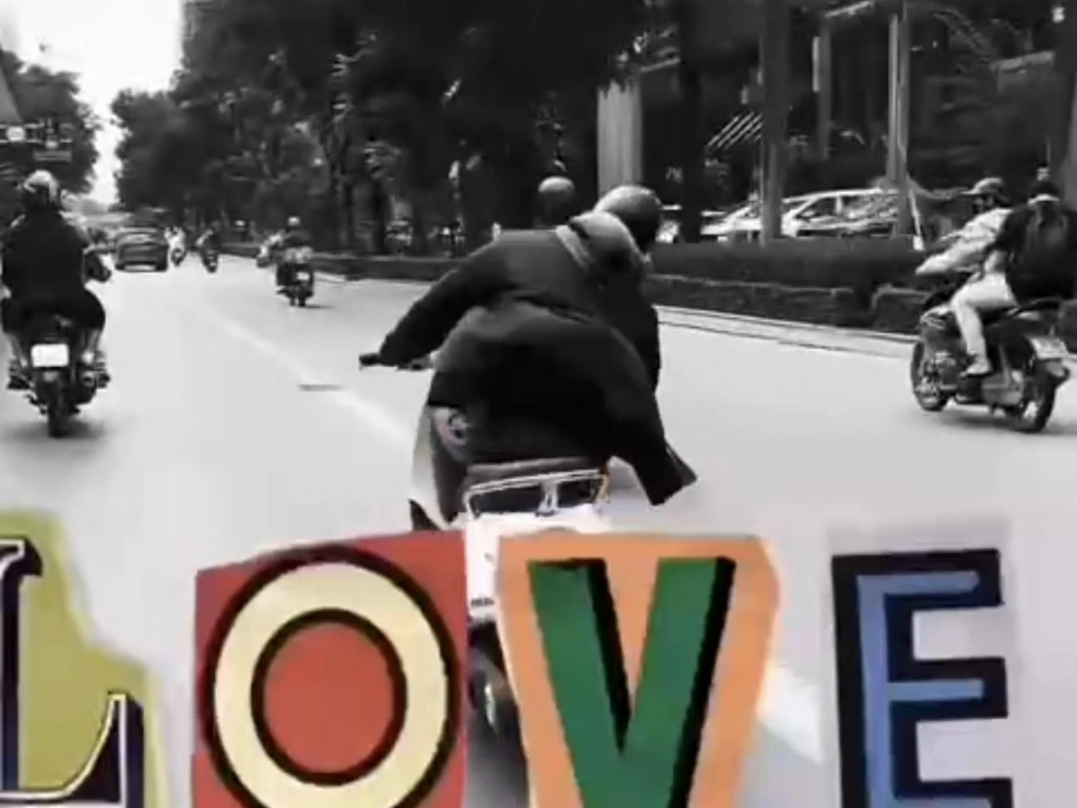 Hình ảnh nam thanh niên lạng lách, đánh võng được người dân phản ánh