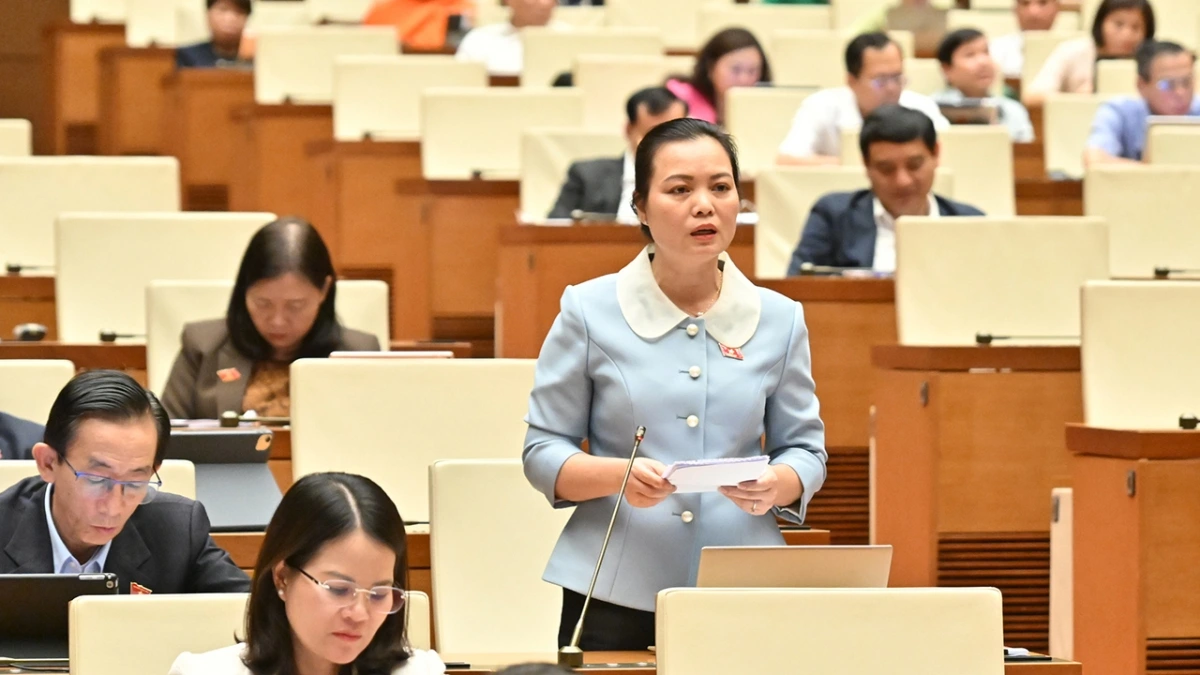 Đại biểu Huỳnh Thị Phúc (TP Hồ Chí Minh)