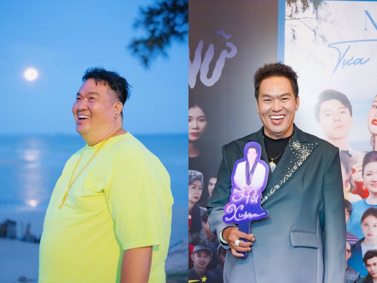 Từ 150 kg, Hoàng Mập giảm 53 kg trước sự ngỡ ngàng của nhiều người. Nam nghệ sĩ còn cho biết, anh mong muốn giảm khoảng 20 kg nữa, về mức cân nặng thời thanh xuân – 75 kg.