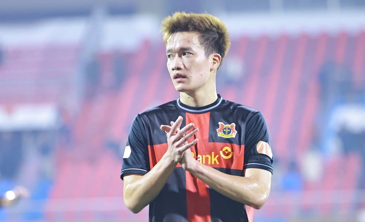 Hoàng Đức thi đấu chói sáng ở V-League 2025/2026 (Ảnh: VPF).