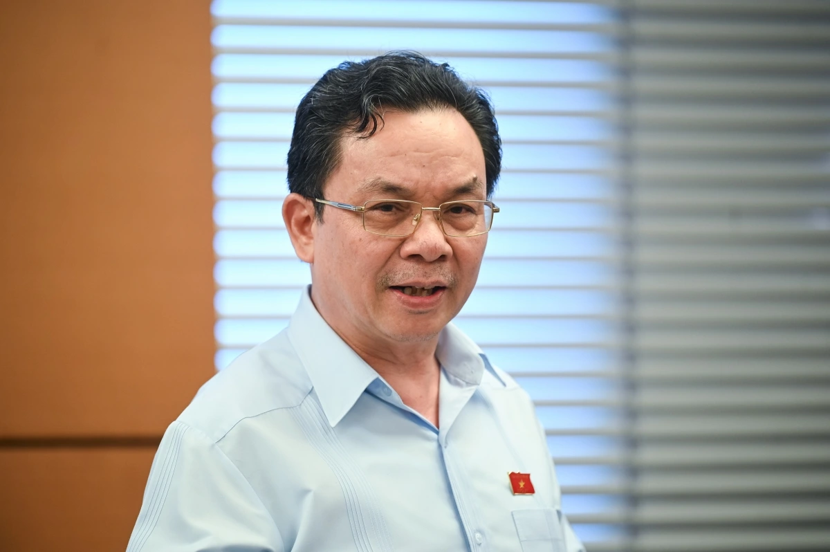 Đại biểu Quốc hội đoàn Hà Nội, GS.TS Hoàng Văn Cường (Ảnh: Quốc hội)