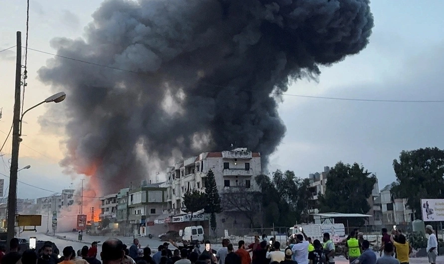 Isarel không kích vào thị trấn Toul thuộc khu vực phía Nam Lebanon