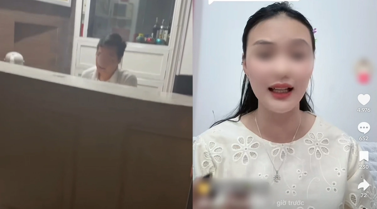 Chị N.Y.Q chia sẻ đoạn clip và bày tỏ bức xúc liên quan vụ việc