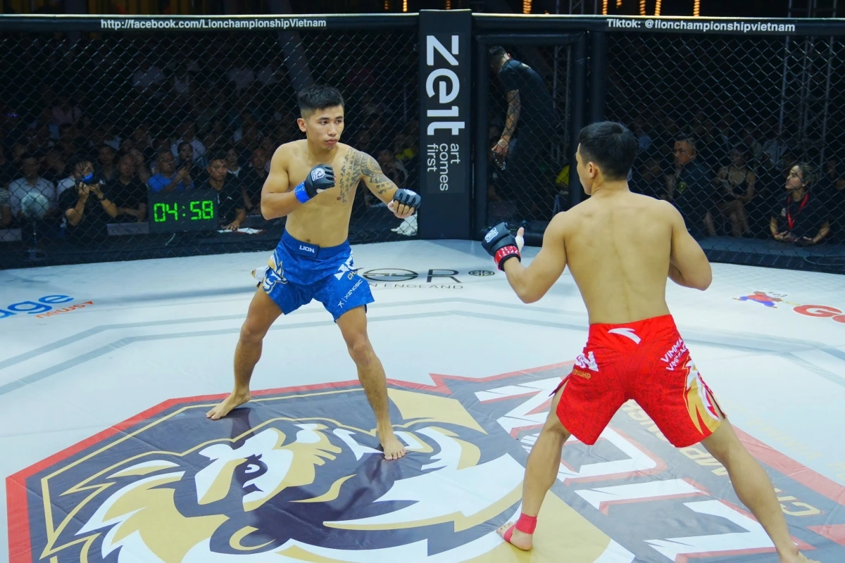 Tối muộn 8/11, MMA Lion Championship 28 diễn ra sôi động tại đặc khu Phú Quốc (An Giang).