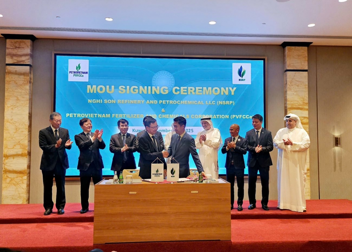 Lễ ký thỏa thuận hợp tác giữa PVFCCo – Phú Mỹ và NSRP