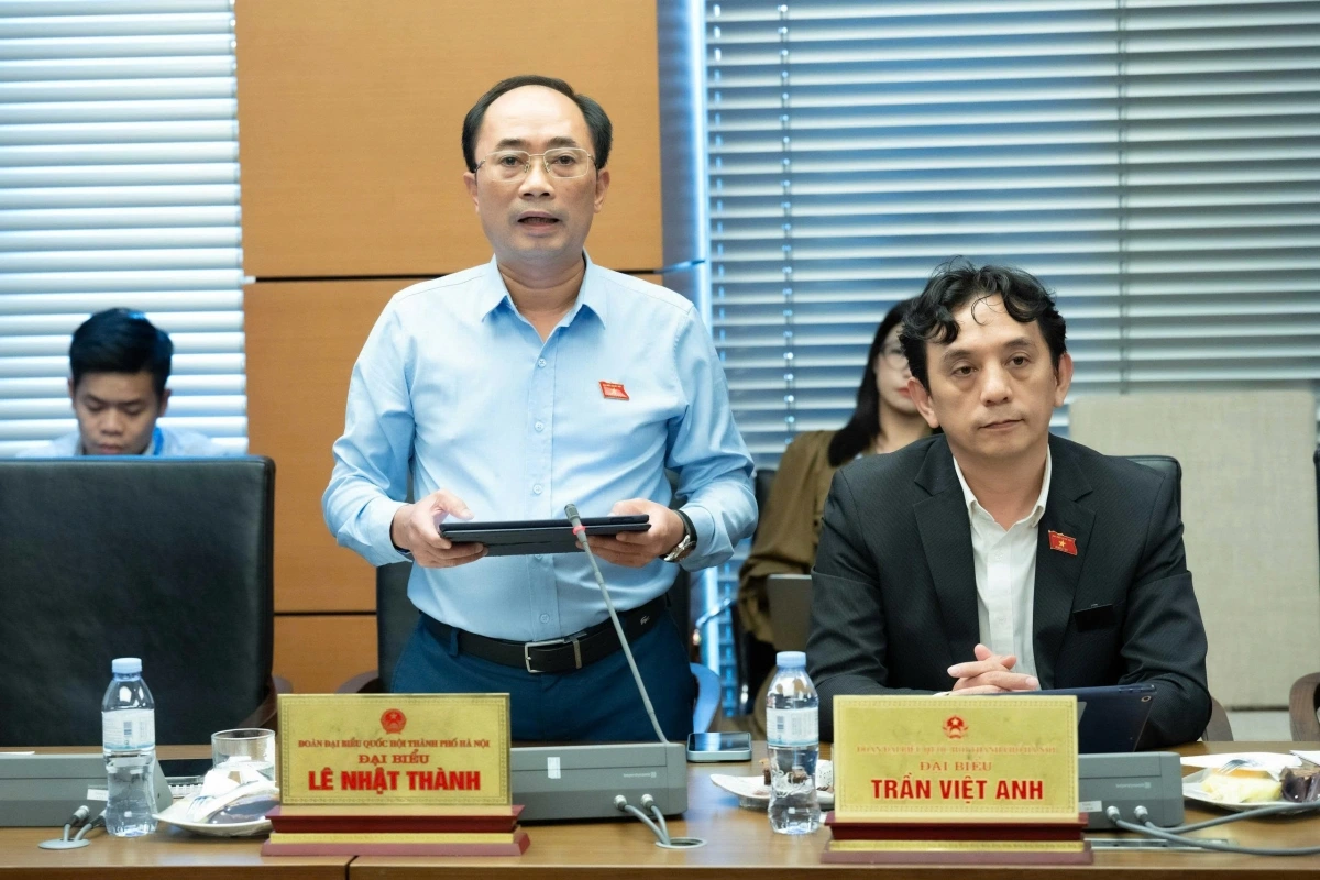 Đại biểu Lê Nhật Thành. (Ảnh: Quốc hội)