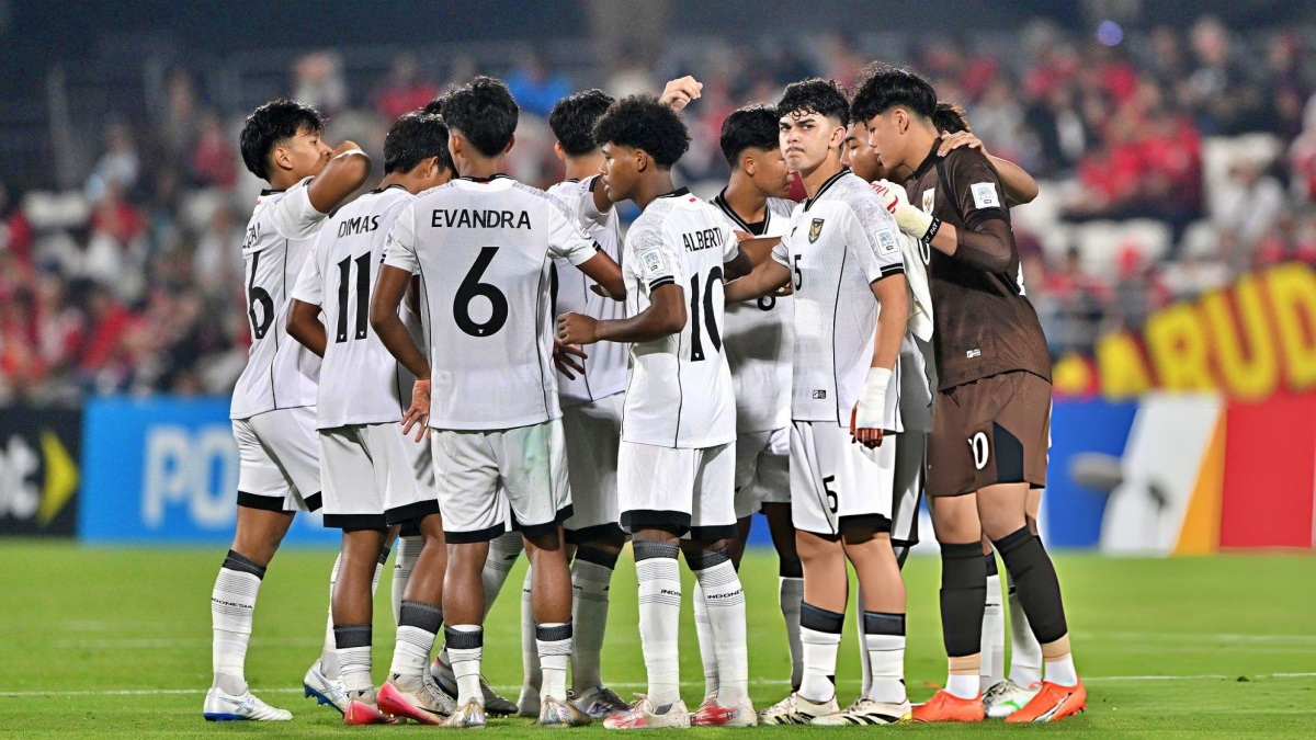 U17 Indonesia so tài U17 Brazil ở lượt trận 2 vòng bảng VCK U17 World Cup 2025. (Ảnh: Getty)