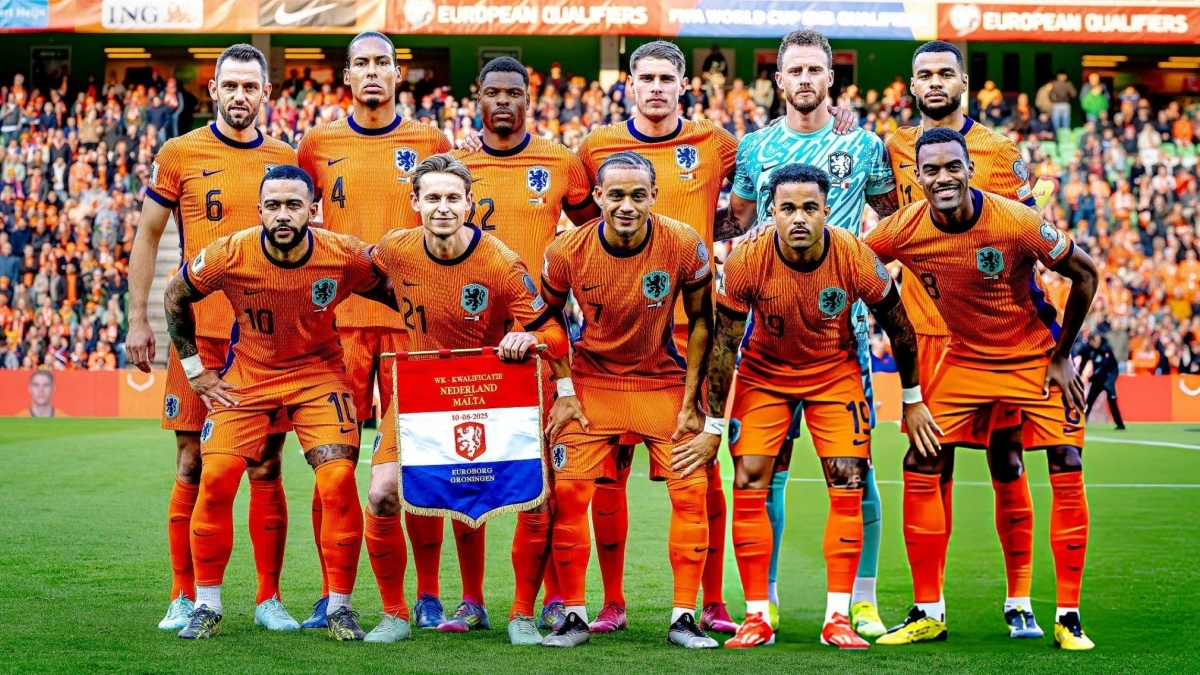 Hà Lan chạm trán Ba Lan ở lượt trận 9 bảng G vòng loại World Cup 2026 khu vực châu Âu. (Ảnh: Getty)