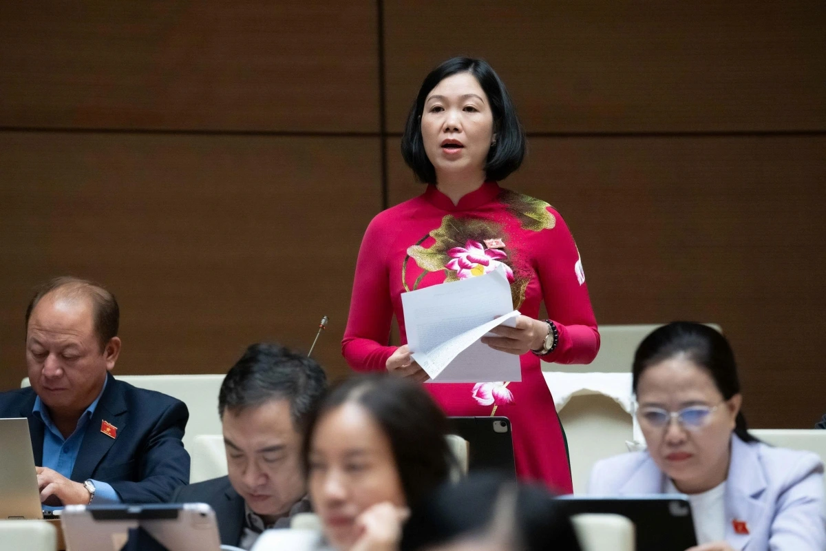 ĐBQH Nguyễn Thị Lan Anh. Ảnh: Quốc hội