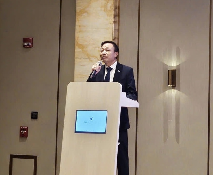 Ông Phan Công Thành - Tổng giám đốc PVFCCo phát biểu tại Lễ ký