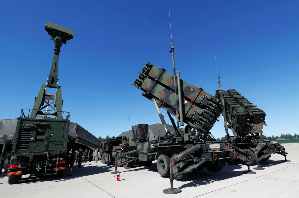 Hệ thống phòng không Patriot. Ảnh: Reuters