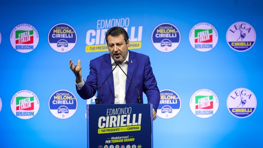Phó Thủ tướng Italy Matteo Salvini. Ảnh: Napolipress