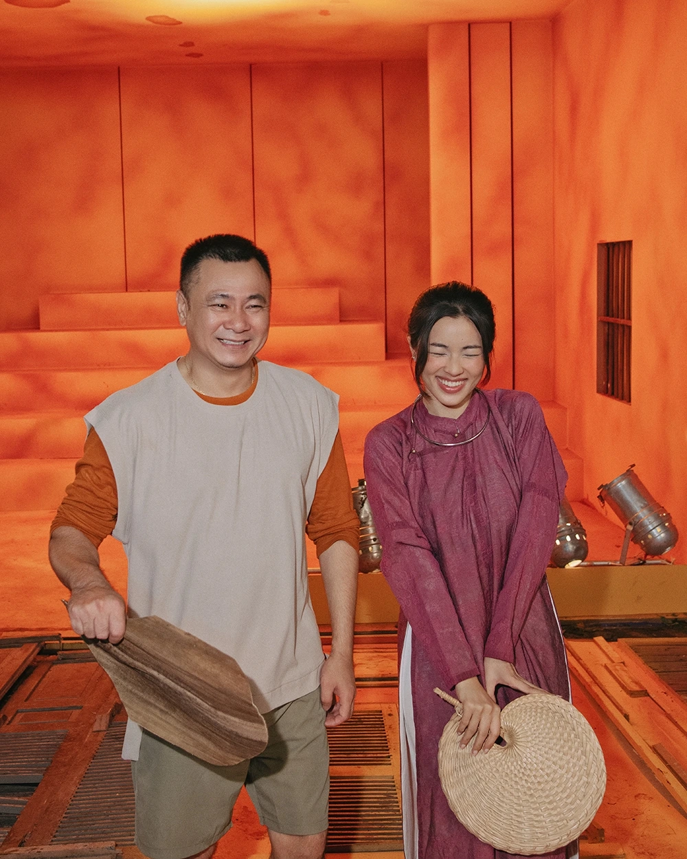 NSND Tự Long và Lan Thy