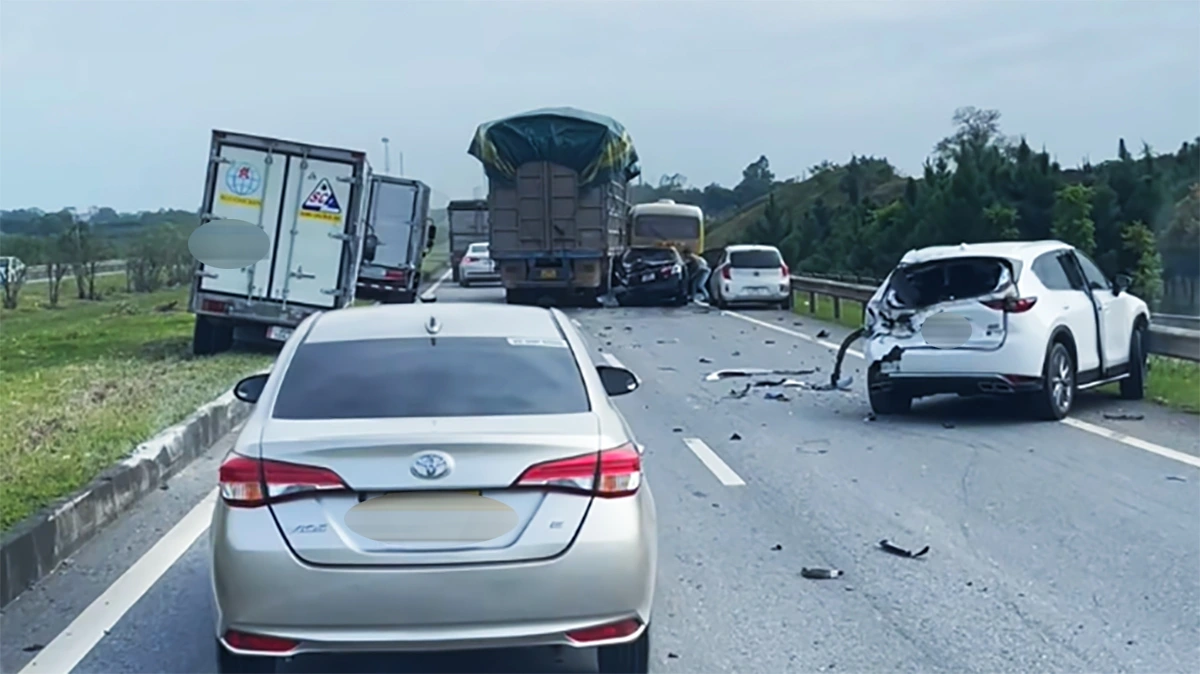 Hiện trường vụ tai nạn