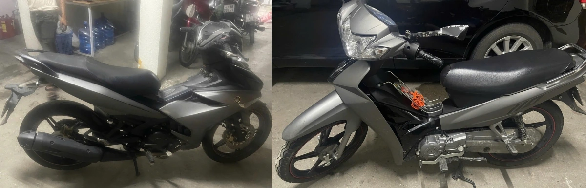 Tang vật thu giữ trong vụ việc.