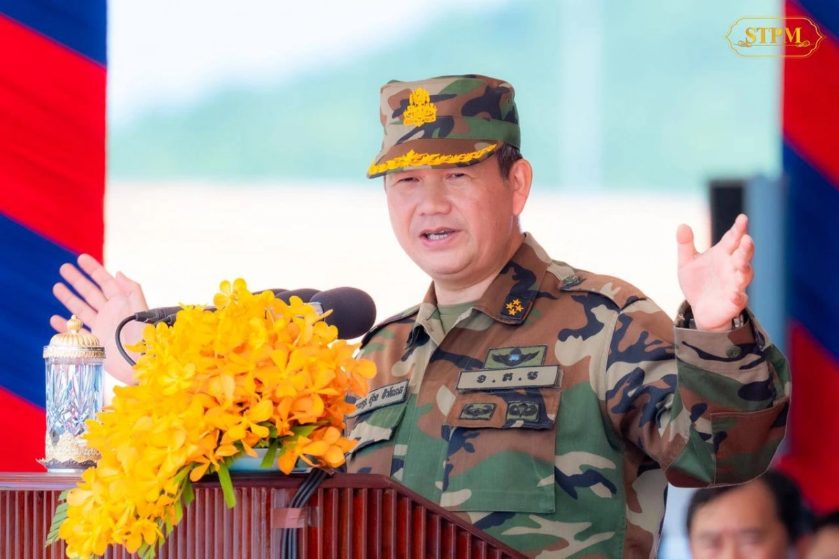 Thủ tướng Hun Manet. (Ảnh: Facebook nhân vật)