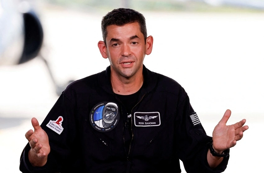 Tổng thống Trump tái đề cử phi hành gia tư nhân ông Jared Isaacman làm người đứng đầu NASA. Ảnh: Reuters