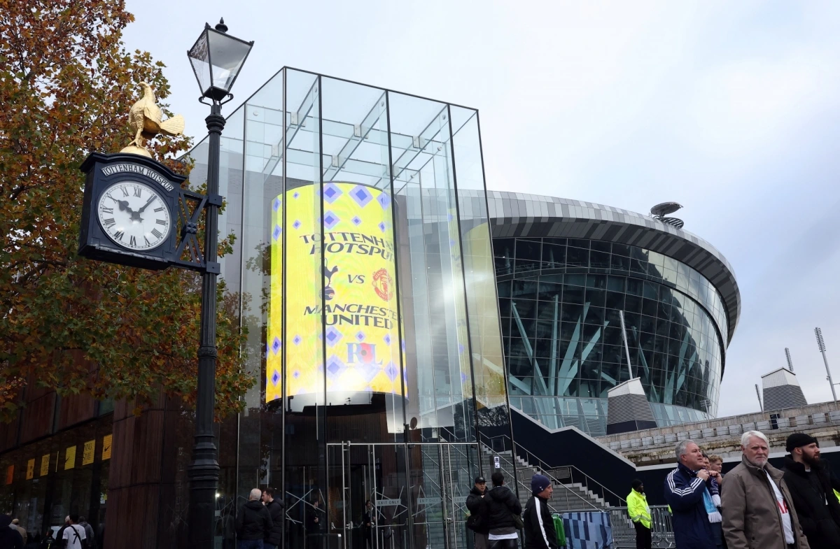 Sân vận động Tottenham đã sẵn sàng cho màn đối đầu Tottenham vs MU vòng 11 Ngoại hạng Anh 2025/2026 (Ảnh: Reuters)