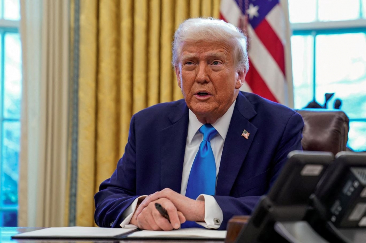 Tổng thống Mỹ Donald Trump. Ảnh: Reuters